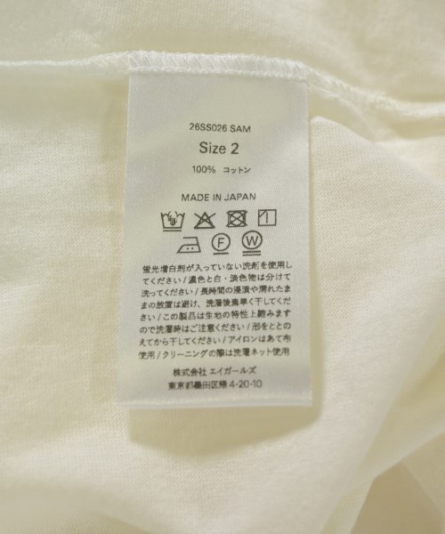 -（ソノタ）Tシャツ・カットソー 白 サイズ:2(M位) レディース/2200710442819