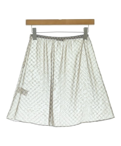 -（ソノタ）ミニスカート ベージュ サイズ:-(XS位) レディース/2200660105086