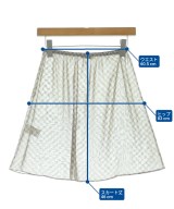 -（ソノタ）ミニスカート ベージュ サイズ:-(XS位) レディース/2200660105086