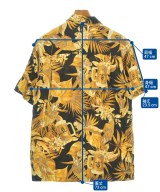 -（ソノタ）カジュアルシャツ 黄 サイズ:M メンズ/2200662514053