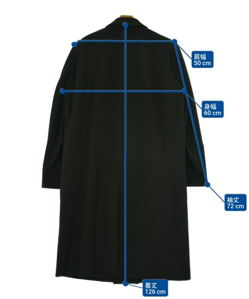 -（ソノタ）チェスターコート 黒 サイズ:LL(XL位) メンズ/2200662715016