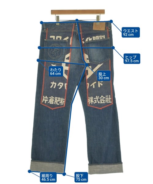 -（ソノタ）デニムパンツ 青 サイズ:36(XXL位) メンズ/2200658863042