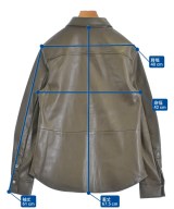 -（ソノタ）カジュアルシャツ 茶 サイズ:-(M位) レディース/2200661378120