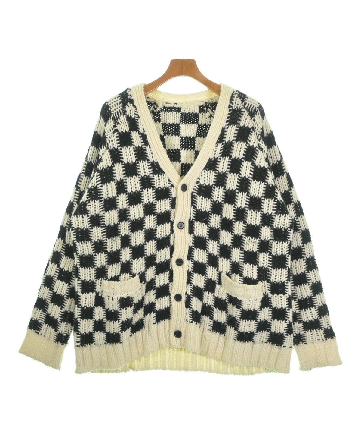 0000-LAY レイ カーディガン L 白 【古着】【中古】【送料無料】 0000-LAY（レイ）カーディガン 白 サイズ:L メンズ/2200661923047