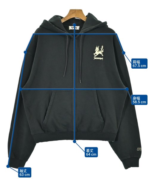 -（ソノタ）パーカー 黒 サイズ:M メンズ/2200663111107