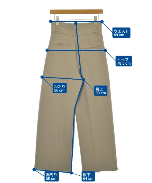 -（ソノタ）スラックス ベージュ サイズ:1(S位) レディース/2200652626094