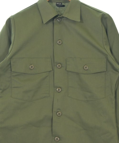 FORTY PERCENT AGAINST RIGHTS（フォーティーパーセントアゲインストライツ）カジュアルシャツ カーキ サイズ:2(M位) メンズ/2200664250096