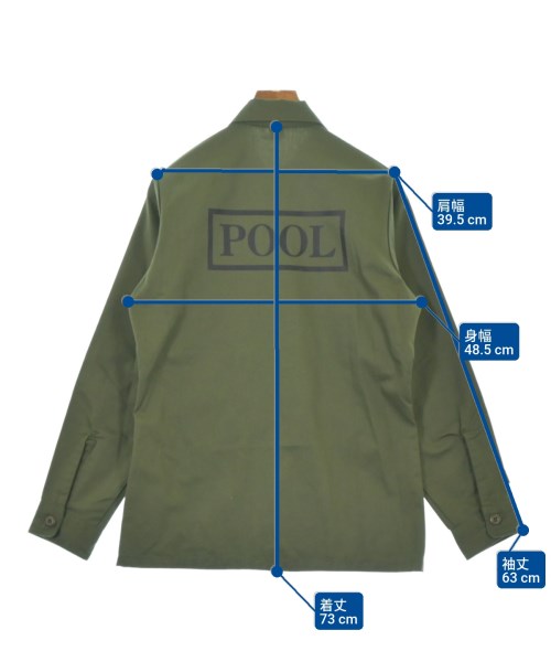FORTY PERCENT AGAINST RIGHTS（フォーティーパーセントアゲインストライツ）カジュアルシャツ カーキ サイズ:2(M位) メンズ/2200664250096
