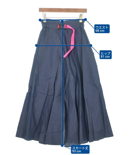 -（ソノタ）ロング・マキシ丈スカート 紺 サイズ:ONE レディース/2200661481349