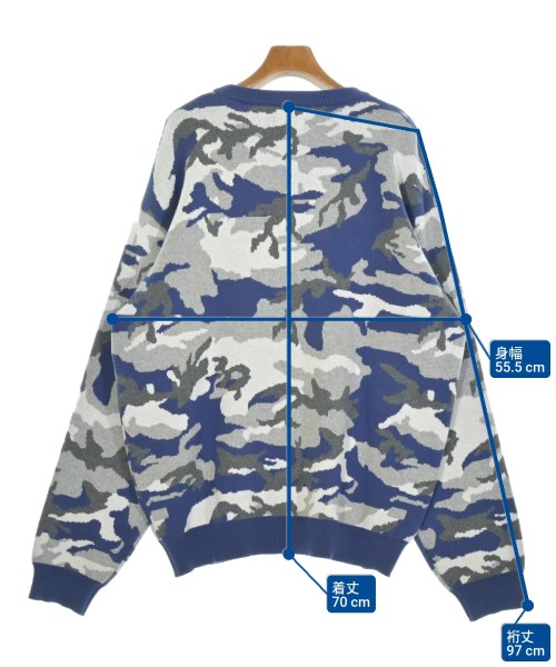 -（ソノタ）ニット・セーター 青 サイズ:XL メンズ/2200664752026