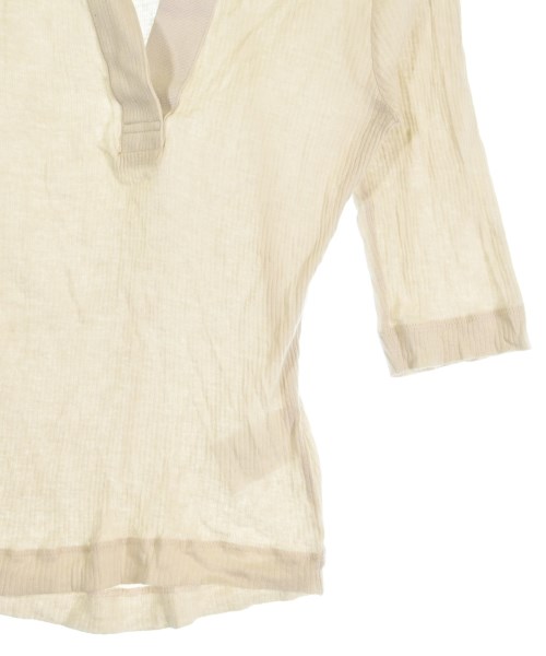 NINETY PERCENT（ナインティーパーセント）Tシャツ・カットソー ベージュ サイズ:-(XS位) レディース/2200665212079