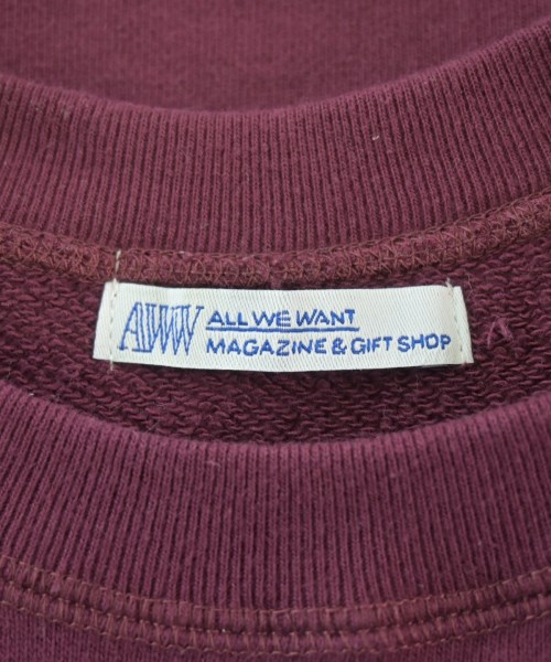 -（ソノタ）スウェット 赤 サイズ:F レディース/2200661485064