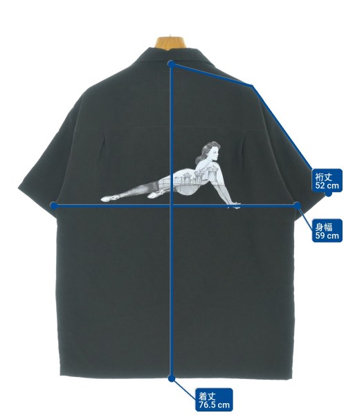 -（ソノタ）カジュアルシャツ 黒 サイズ:L メンズ/2200665922107