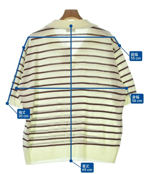 -（ソノタ）ニット・セーター 白 サイズ:L メンズ/2200635169150