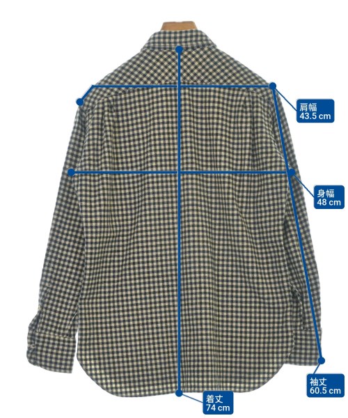 The crooked Tailor（ザ　クルーキット　テーラー）カジュアルシャツ 黒 サイズ:46(M位) メンズ/2200663972104