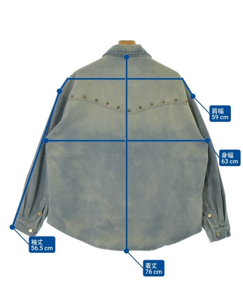 -（ソノタ）カジュアルシャツ 青 サイズ:XL メンズ/2200667639010