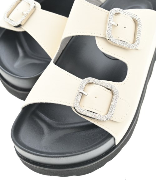 -（ソノタ）サンダル 白 サイズ:L(25cm位) レディース/2200665003196