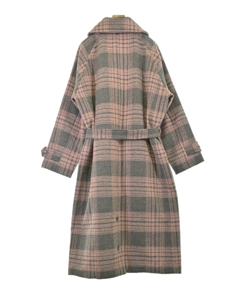 LOILE（ロワル）ステンカラーコート ピンク サイズ:M メンズ/2200665637049