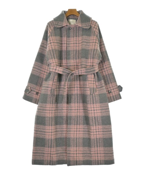 LOILE(ロワル)ステンカラーコート グレー サイズ:S/2200665637070