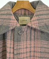 LOILE（ロワル）ステンカラーコート ピンク サイズ:S メンズ/2200665637094