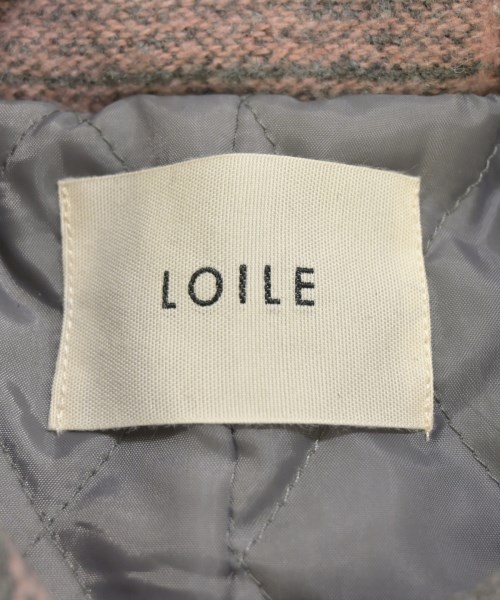 LOILE（ロワル）ステンカラーコート グレー サイズ:S メンズ/2200665637100