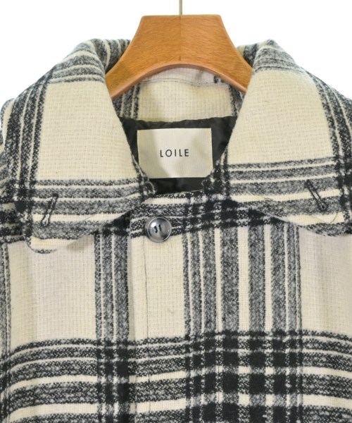 LOILE（ロワル）ステンカラーコート 白 サイズ:02(M位) メンズ/2200665637186