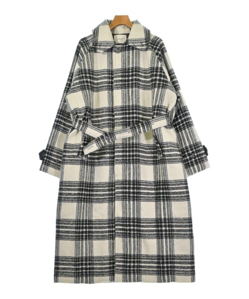 LOILE(ロワル)ステンカラーコート 白 サイズ:02(M位)/2200665637193