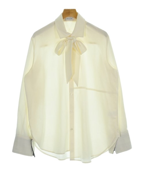 LOILE(ロワル)カジュアルシャツ 白 サイズ:01(S位)/2200665637568