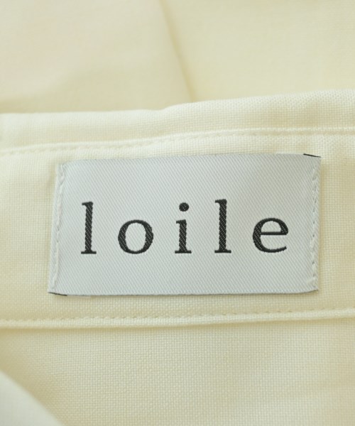 LOILE（ロワル）カジュアルシャツ 白 サイズ:02(M位) メンズ/2200665637803