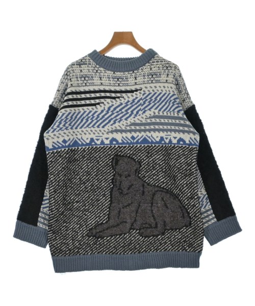 LOILE(ロワル)ニット・セーター 青 サイズ:2(M位)/2200666912183