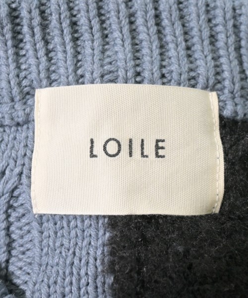 LOILE（ロワル）ニット・セーター 青 サイズ:02(M位) メンズ/2200666912213