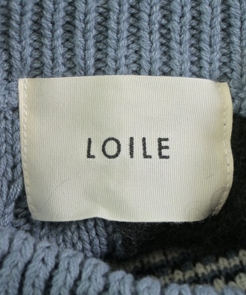 LOILE（ロワル）ニット・セーター 青 サイズ:02(M位) メンズ/2200666912237