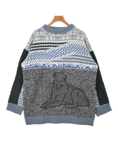 LOILE(ロワル)ニット・セーター 青 サイズ:02(M位)/2200666912275