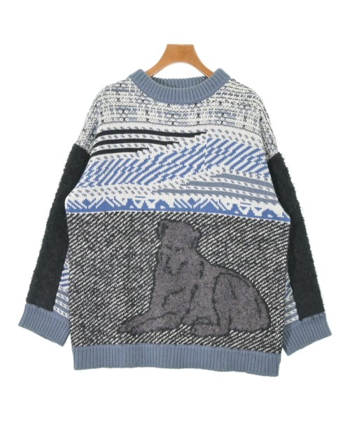 LOILE(ロワル)ニット・セーター 青 サイズ:01(S位)/2200666912350