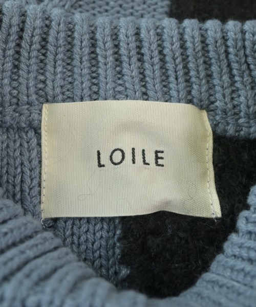LOILE（ロワル）ニット・セーター 青 サイズ:01(S位) メンズ/2200666912398