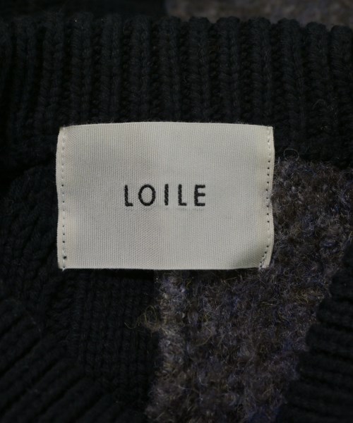 LOILE（ロワル）ニット・セーター グレー サイズ:2(M位) メンズ/2200666912480
