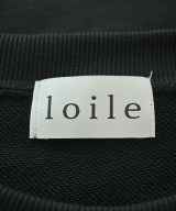LOILE（ロワル）スウェット 黒 サイズ:1(S位) メンズ/2200666912831