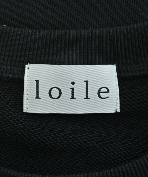 LOILE（ロワル）スウェット 黒 サイズ:1(S位) メンズ/2200666912848
