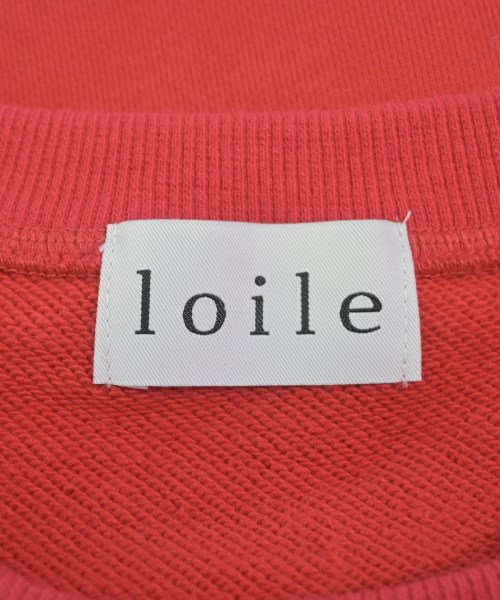 LOILE（ロワル）スウェット 赤 サイズ:01(S位) メンズ/2200667212527