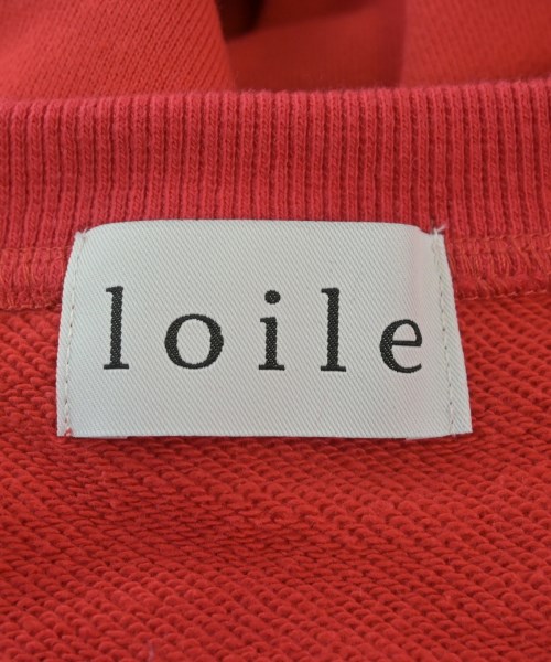 LOILE（ロワル）スウェット 赤 サイズ:1(S位) メンズ/2200667212602
