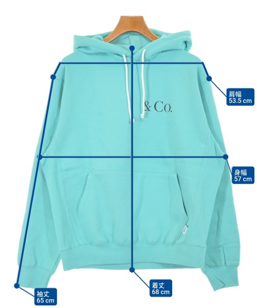 -（ソノタ）パーカー 青 サイズ:S メンズ/2200670070206