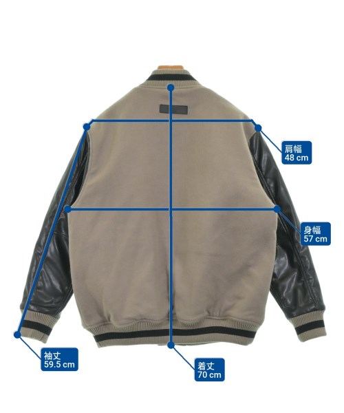 -（ソノタ）スタジャン ベージュ サイズ:36(S位) メンズ/2200667230033