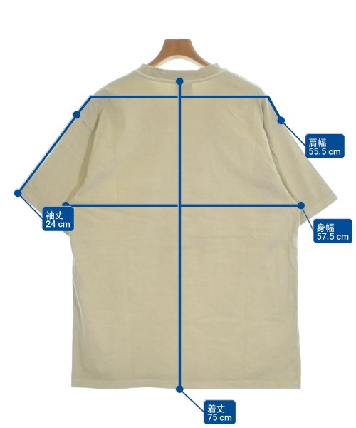 -（ソノタ）Tシャツ・カットソー ベージュ サイズ:-(XL位) メンズ/2200730646020