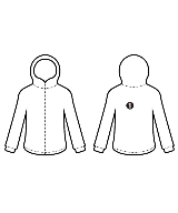 -（ソノタ）パーカー 黒 サイズ:XL メンズ/2200734404077
