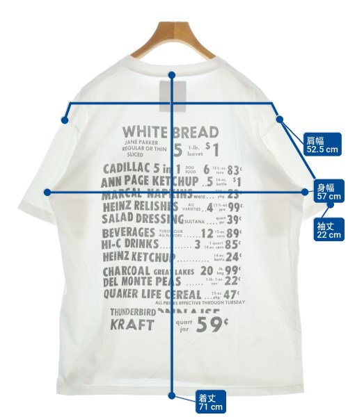 -（ソノタ）Tシャツ・カットソー 白 サイズ:XL メンズ/2200735690493