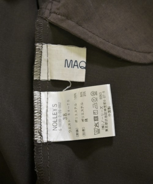-（ソノタ）スラックス 茶 サイズ:38(M位) レディース/2200717550067