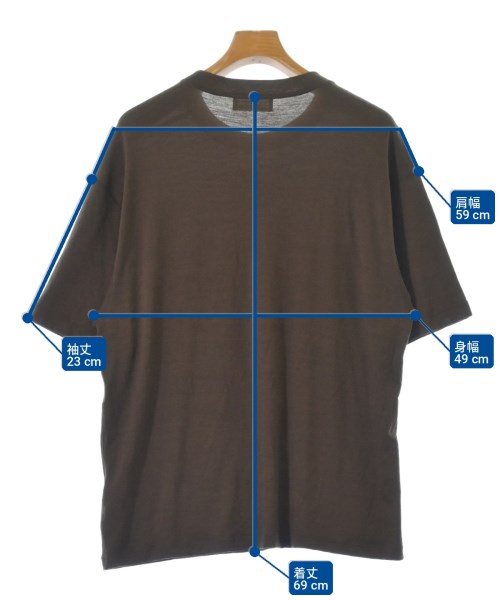 -（ソノタ）Tシャツ・カットソー 茶 サイズ:M メンズ/2200723027034
