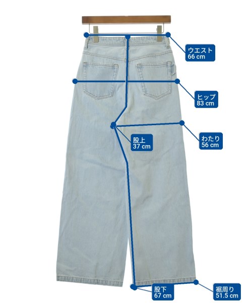 -（ソノタ）デニムパンツ 紺 サイズ:S レディース/2200695190033