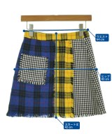 -（ソノタ）ミニスカート 黄 サイズ:S レディース/2200706183559