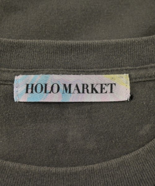 HOLOMARKET（ホロマーケット）Tシャツ・カットソー グレー サイズ:3(L位) メンズ/2200725857059